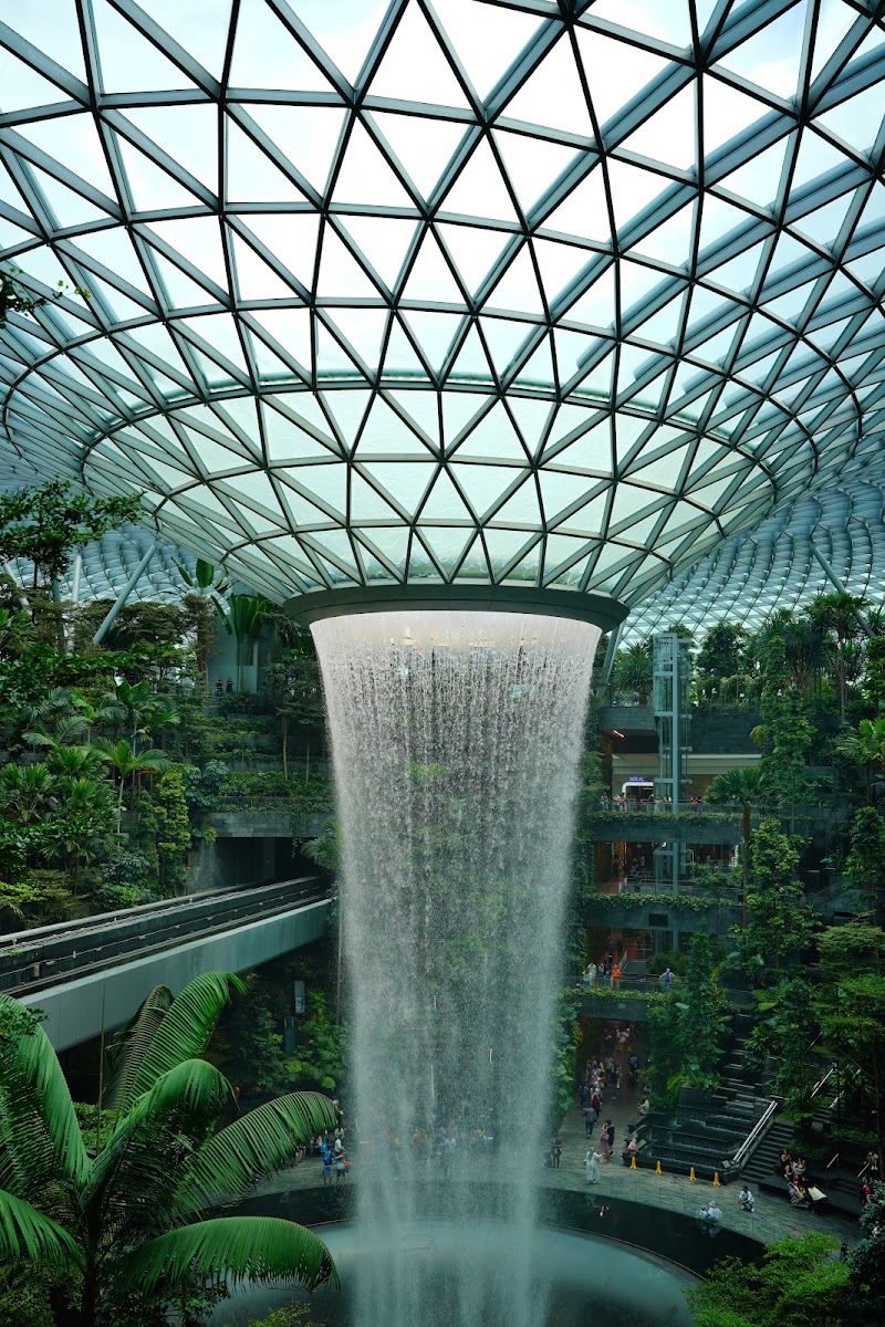 Jewel Changi Rain Vortex