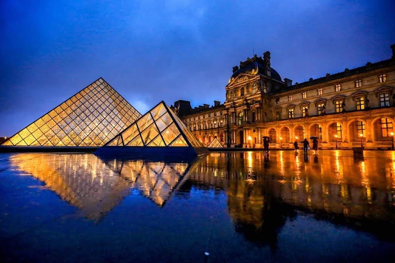 Louvre Palace Courtyard