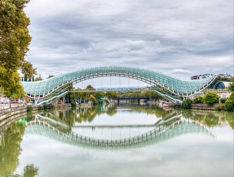 Bridge of Peace & Rike Park