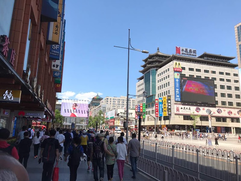 Улица Ванфуцзин (Wangfujing)