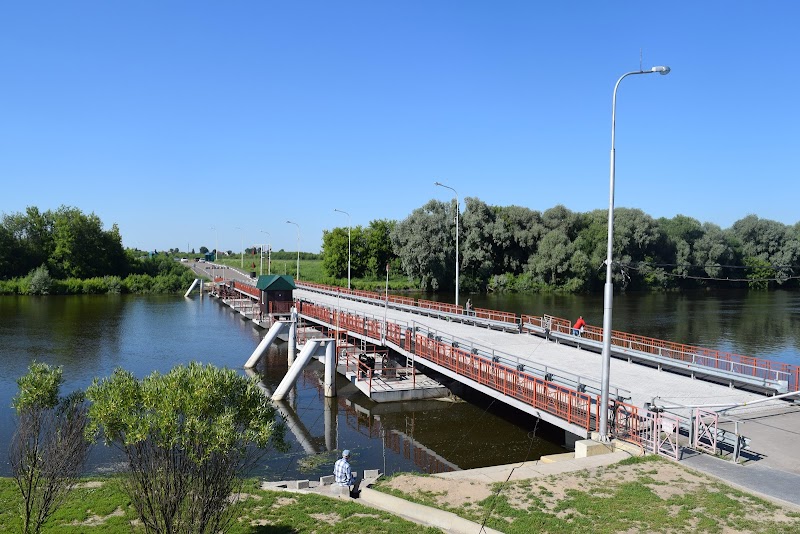 Бобреневский понтонный мост
